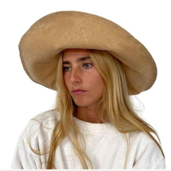 Boheme Goods waxed canvas nuage hat size 2 - Picture 1 of 3